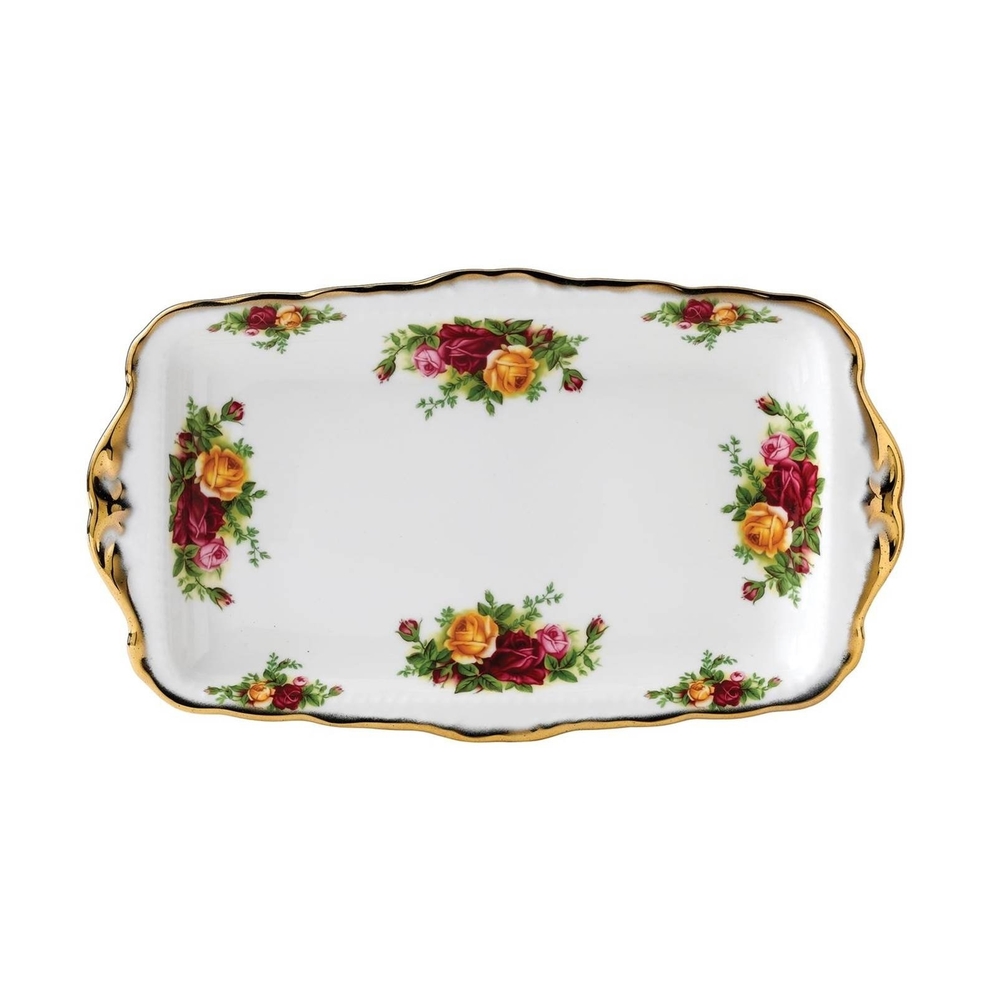 Royal Albert Old Country Roses Sandwich Tray